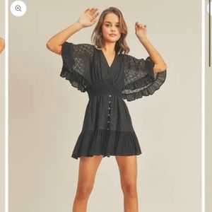 Boho mini dress